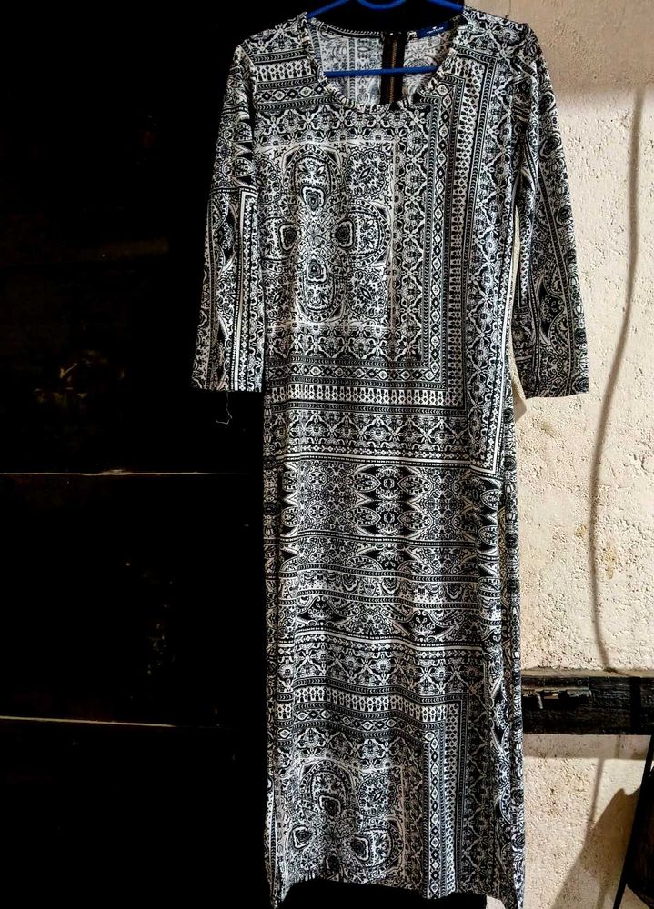 Patterned Maxi Dress