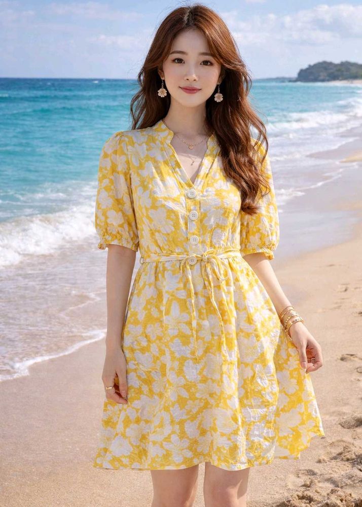 Cotton Floral Sundress