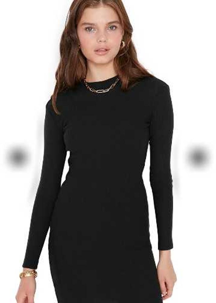 Chic Black Bodycon Dress