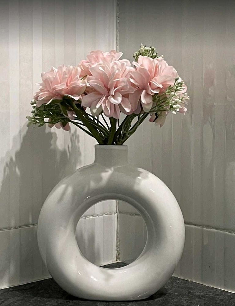 Sale!! White Vase Ceramic