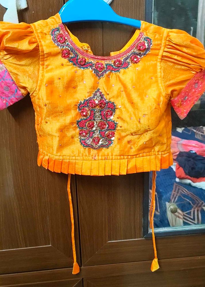 Girls Ethnic Blouse