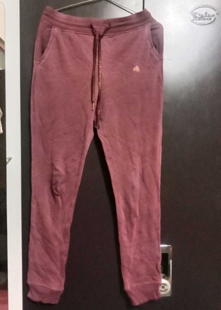 Casual Maroon Joggers