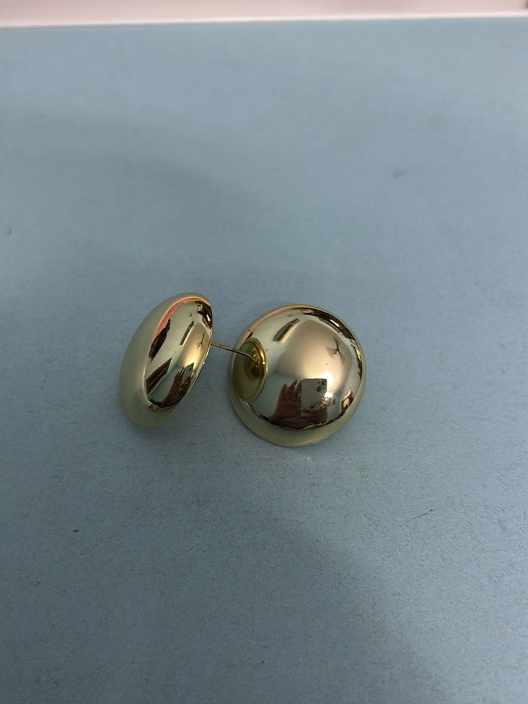 Gold Ball Earrings