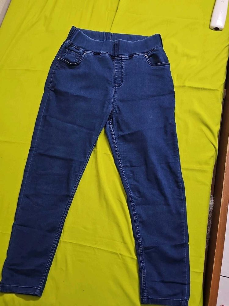 Navy Blue Slim Fit Jeans