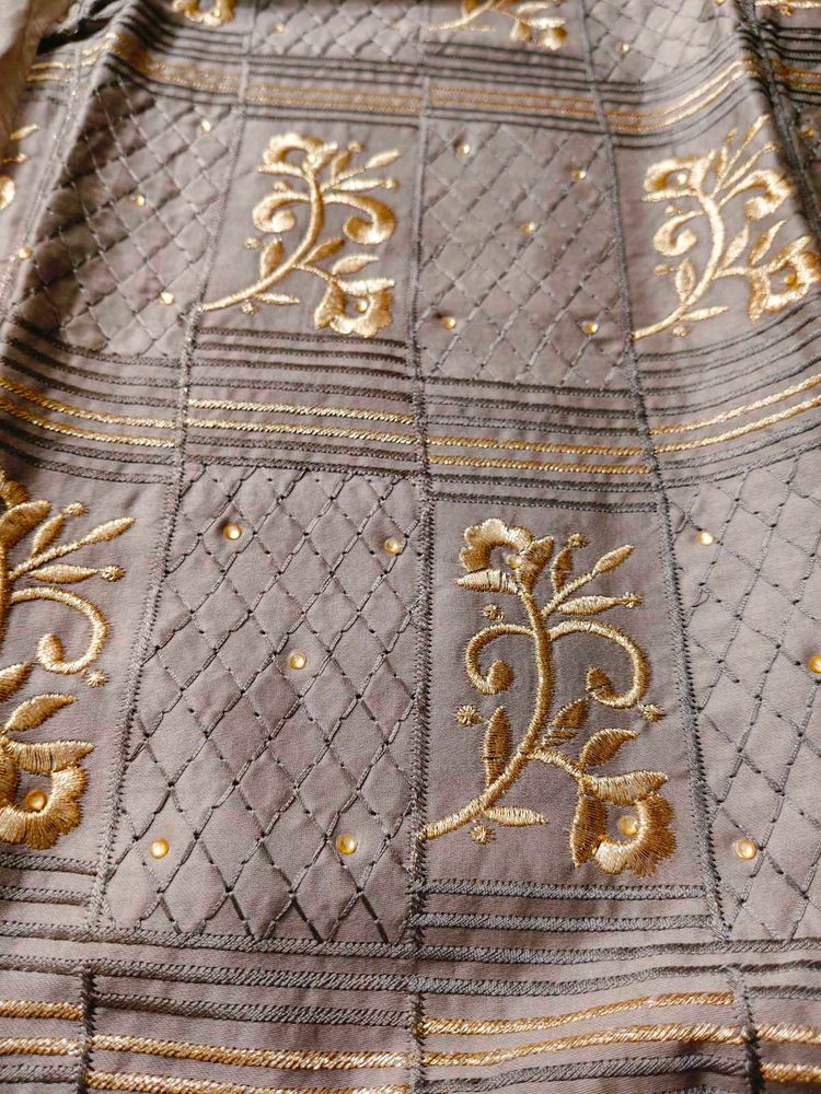 pure glace cotton suit