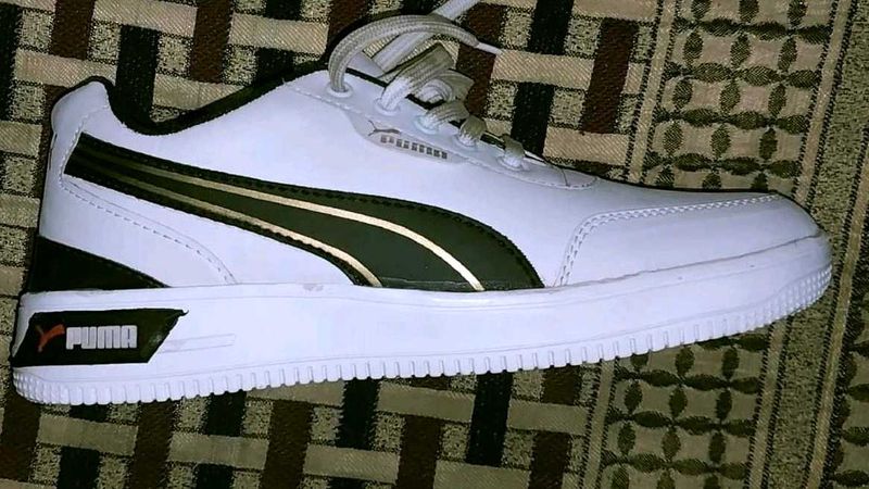 Puma White Casual Sneakers