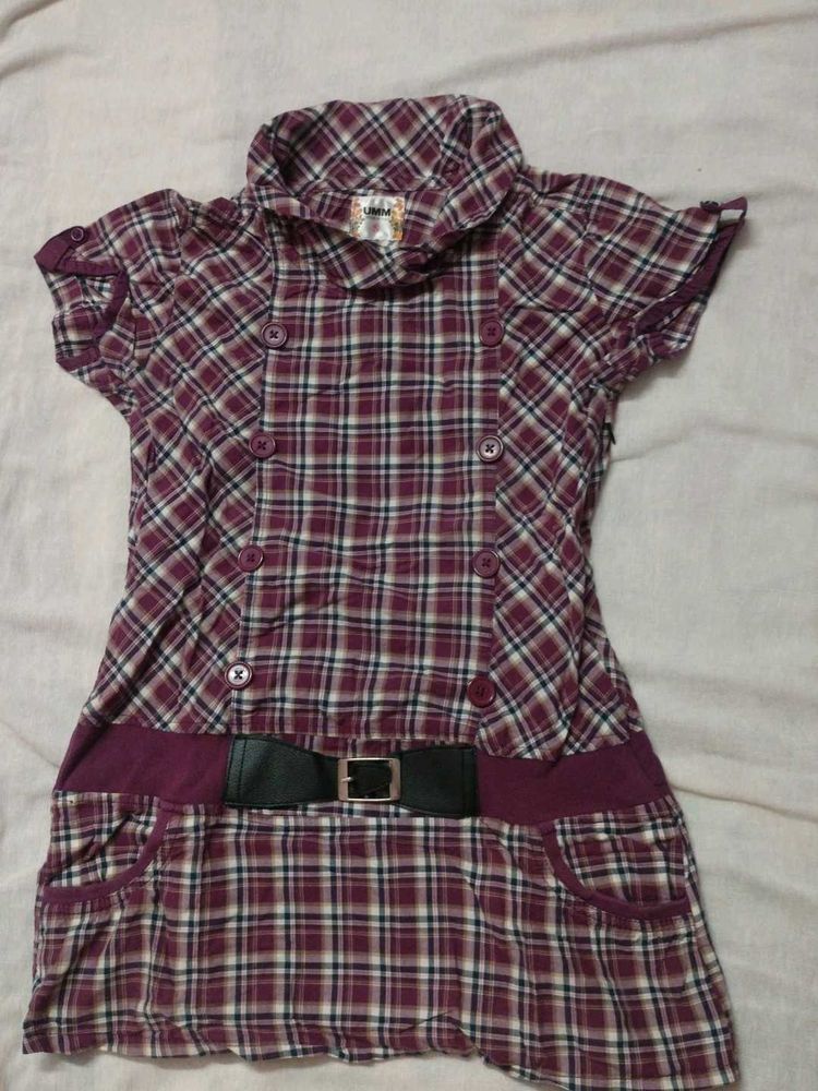 Cute Plaid Dress