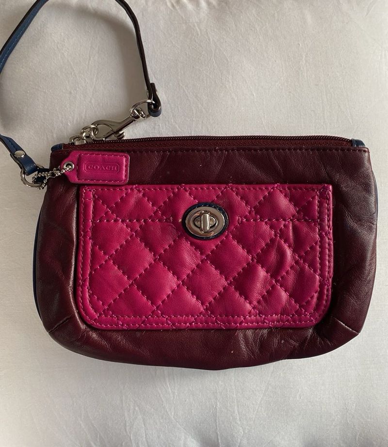 Coach Wristlet Pouch