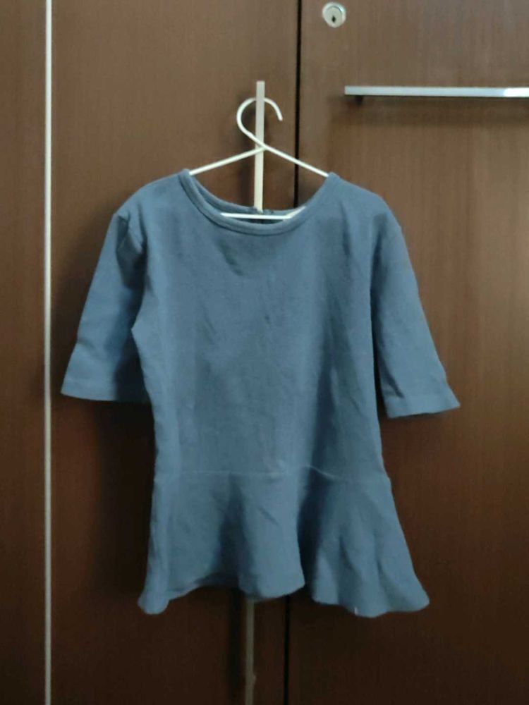 Blue Formal Top