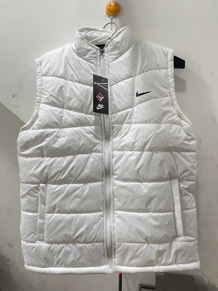 white puffer jacket