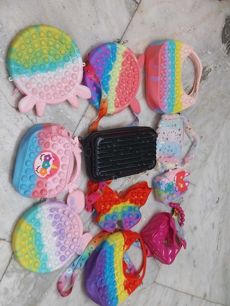 Pop it purse bundle