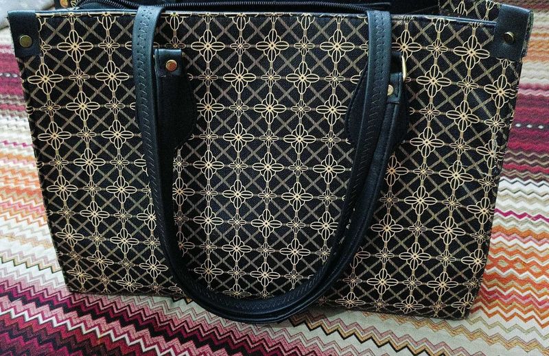Patterned Tote Bag