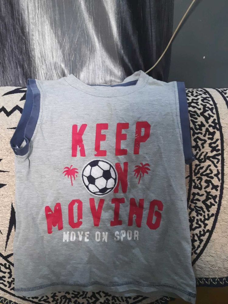 Boys&#39; &#34;Keep On Moving&#34; Tank Top