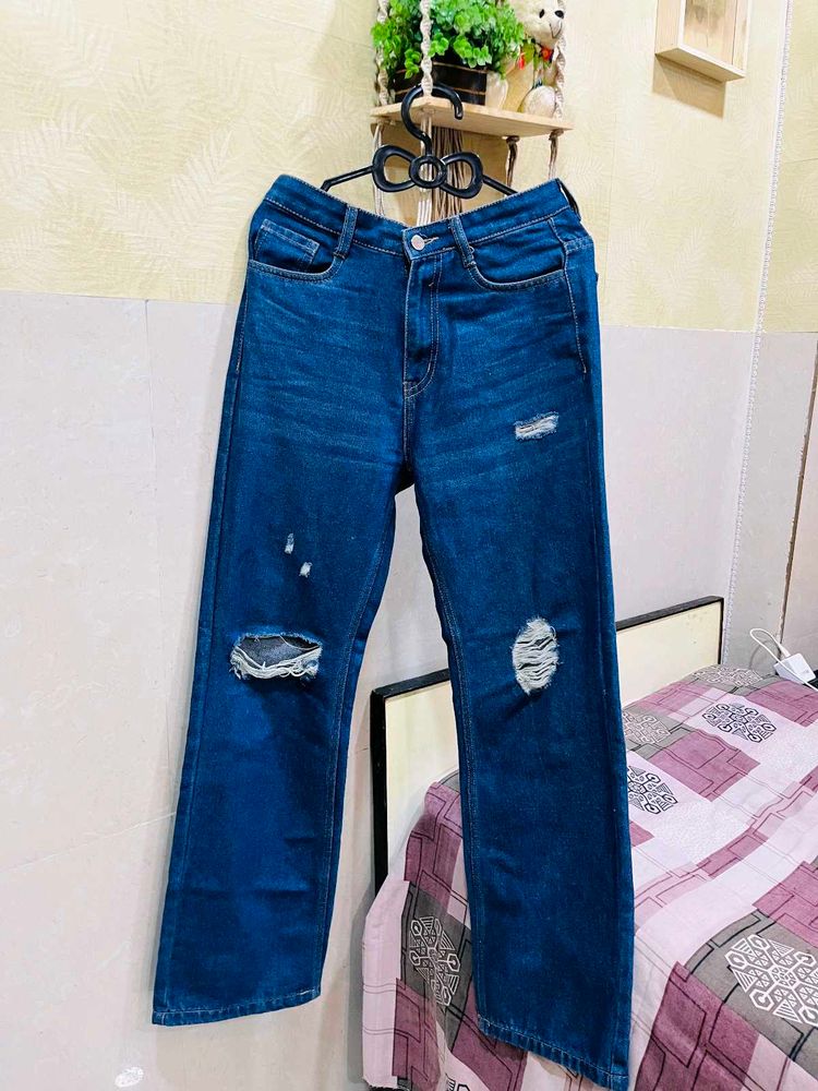 Women High Waist Jeans