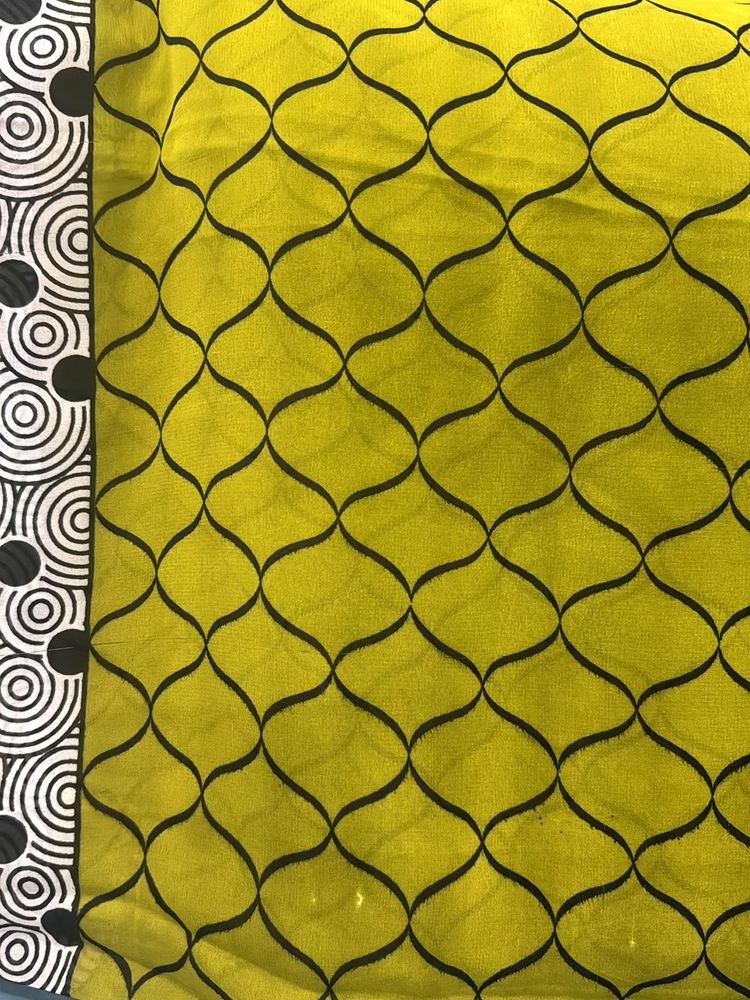 A Brand New Olive Colour Saree
