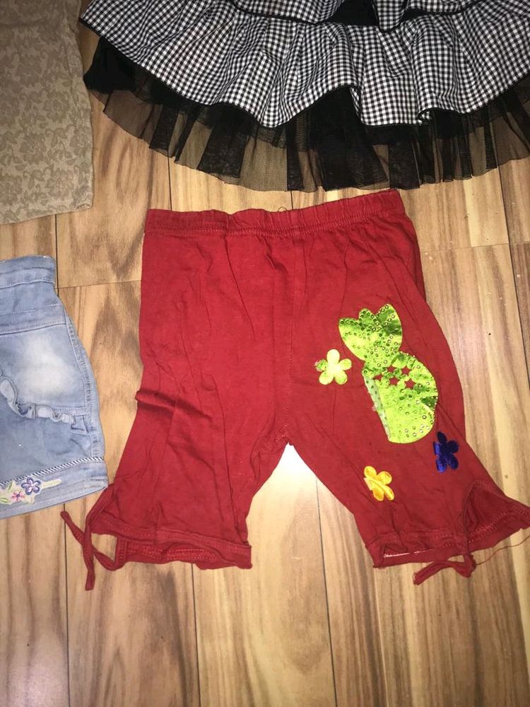 Little Girl Skirt Top Nikkar Size Weast 20 Age Group 5 Year To 6 Year