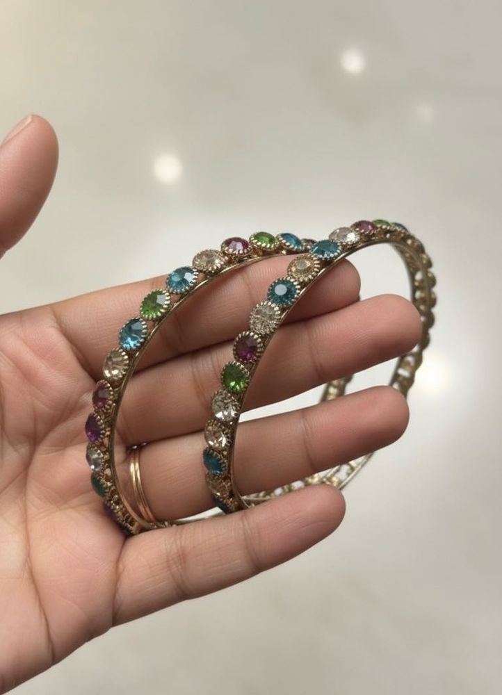 Colorful Stone Bangles