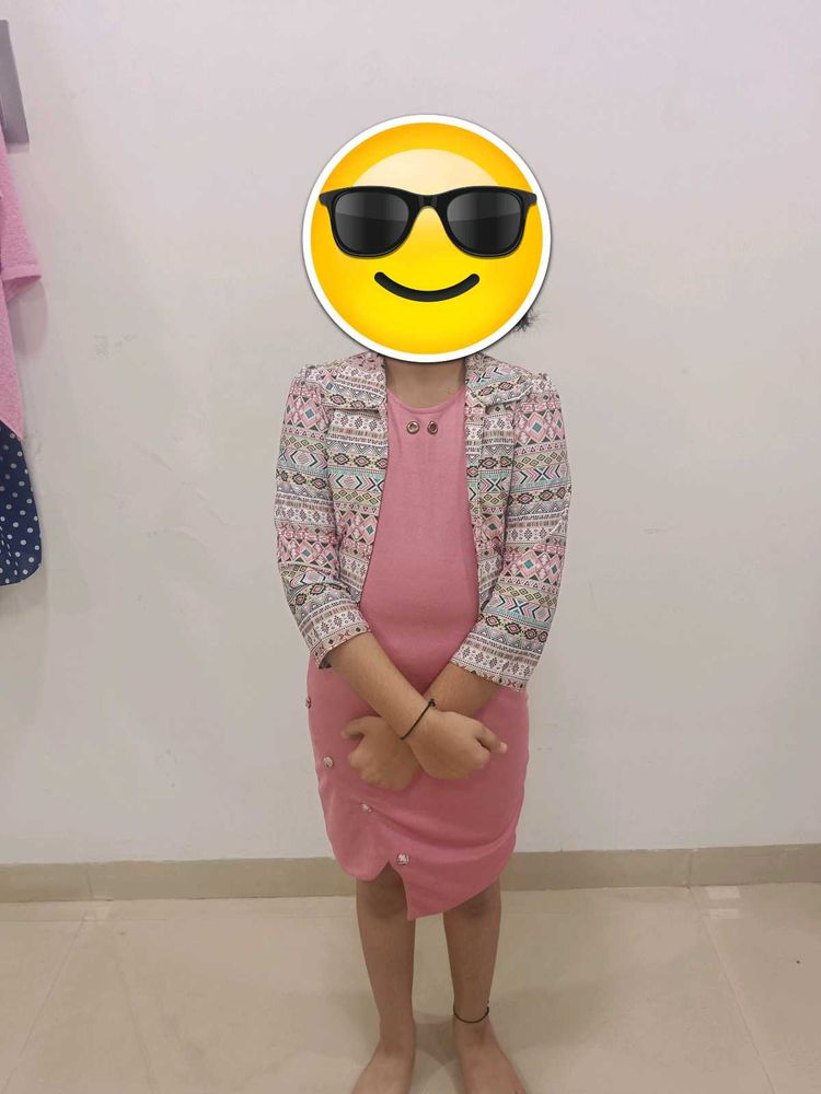 Girls&#39; Dress with Jacket