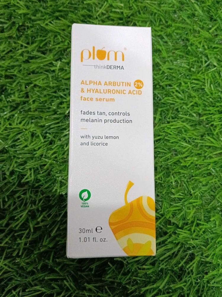 Plum Alpha Arbutin Face Serum