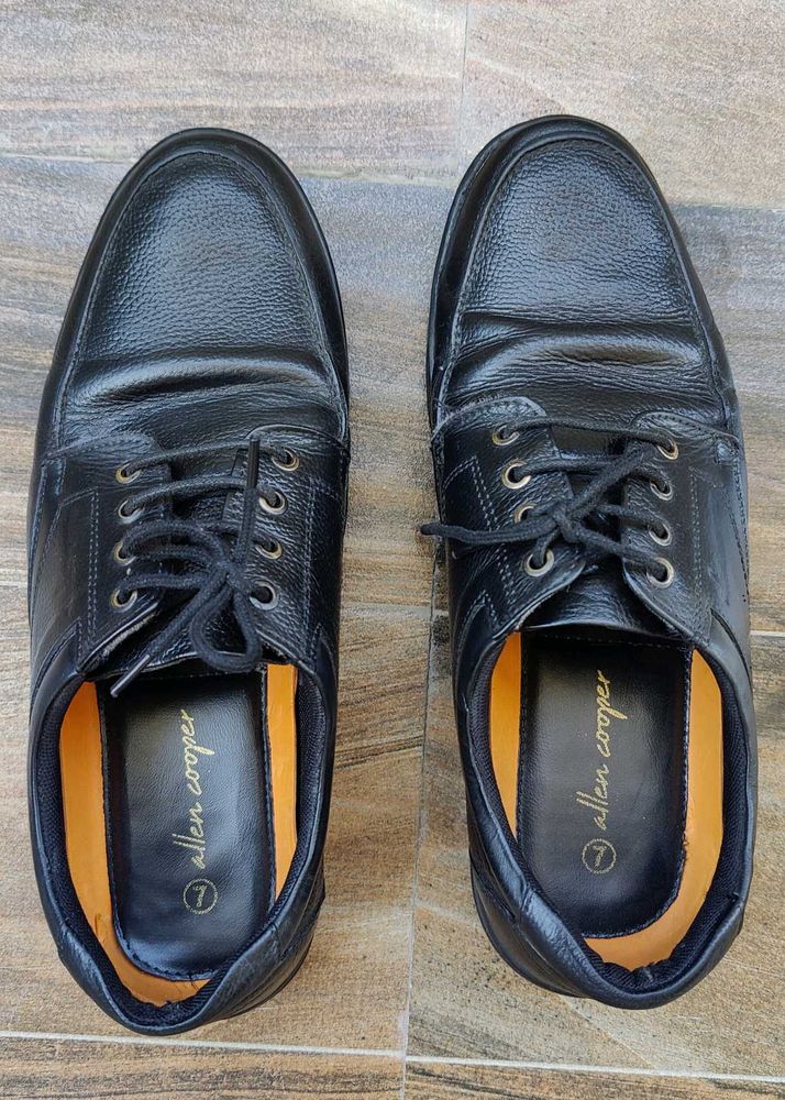 Allen Copper Black Shoes