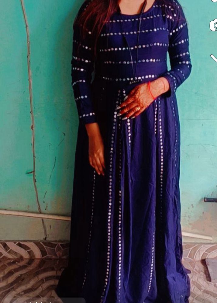 Mirror Work Gown