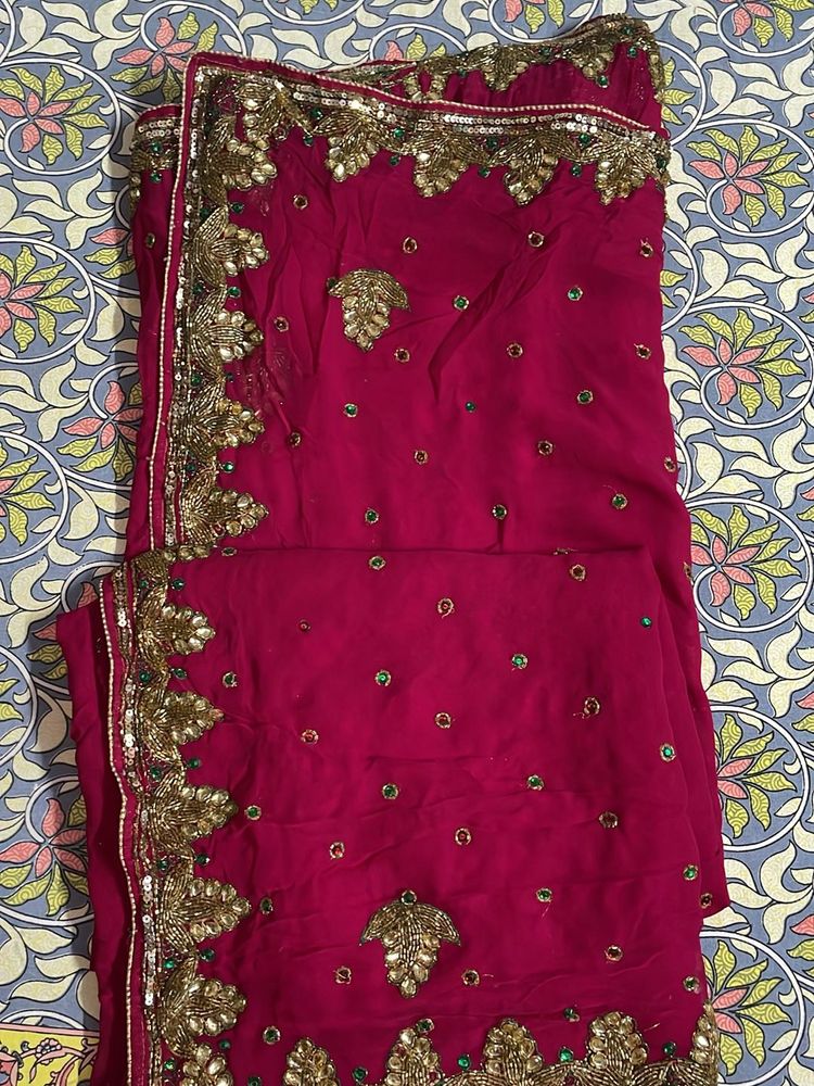 Work Saree