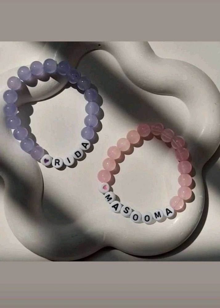 Beaded Name Bracelet