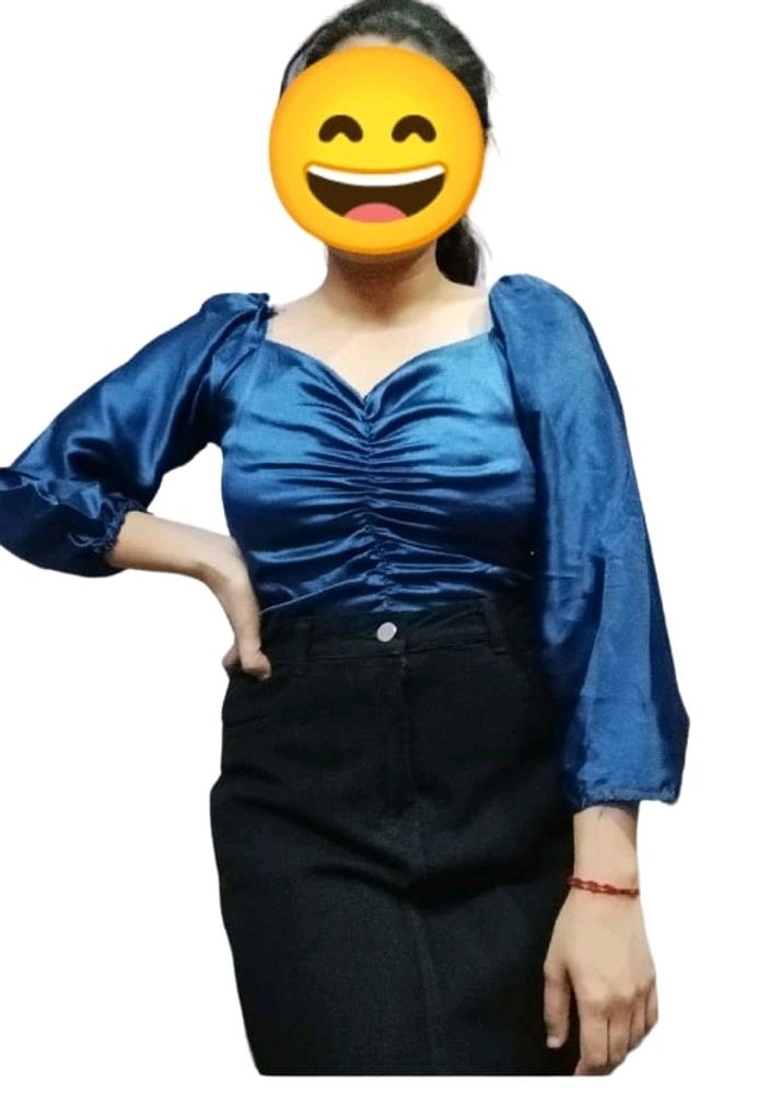 Party Wear Crop Top