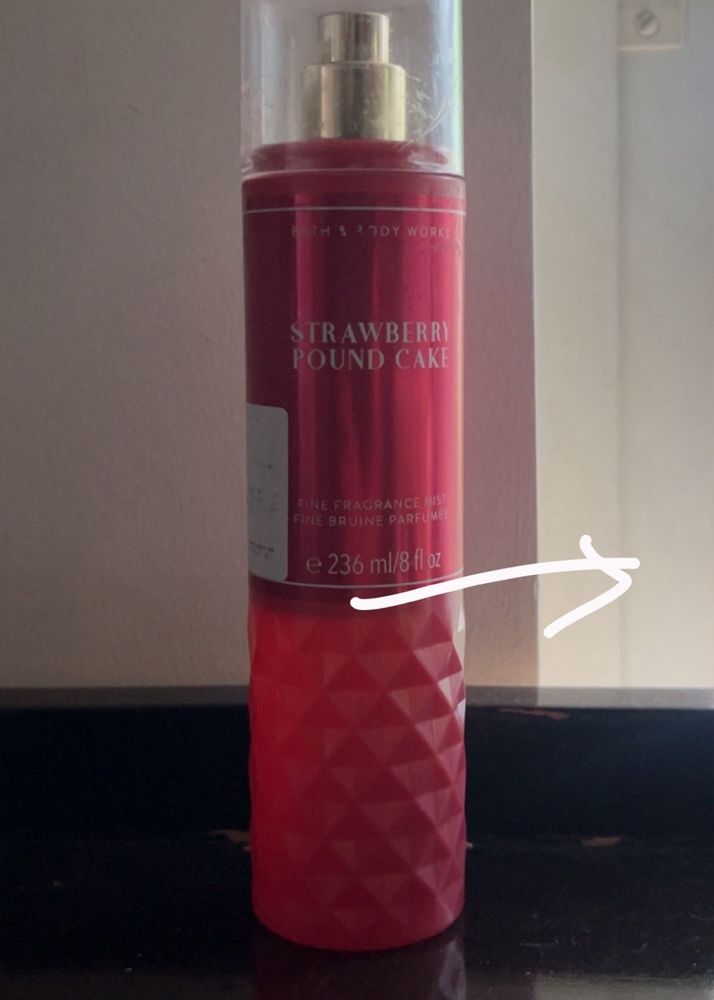 OG Strawberry Pound Cake Mist concentrated