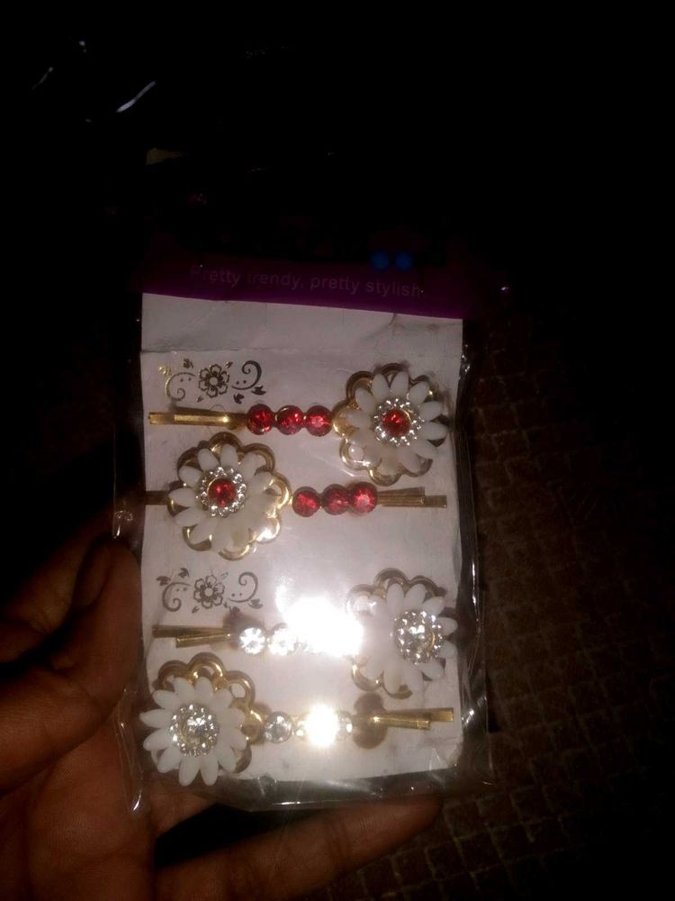 Cute Floral Hair Pins