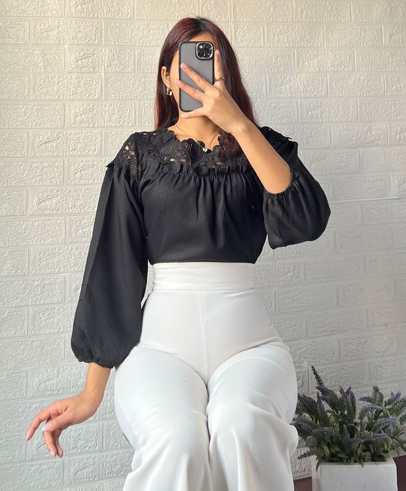 Korean Lace Top