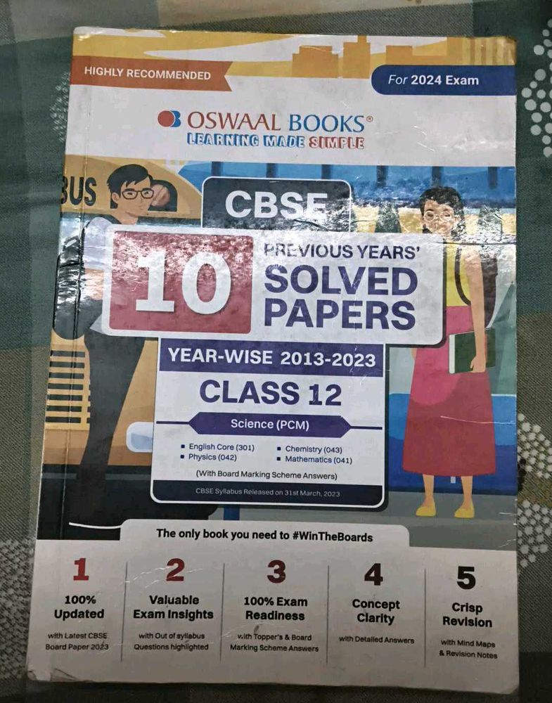 CBSE Class 12 Solved Papers For Pcm Comboo