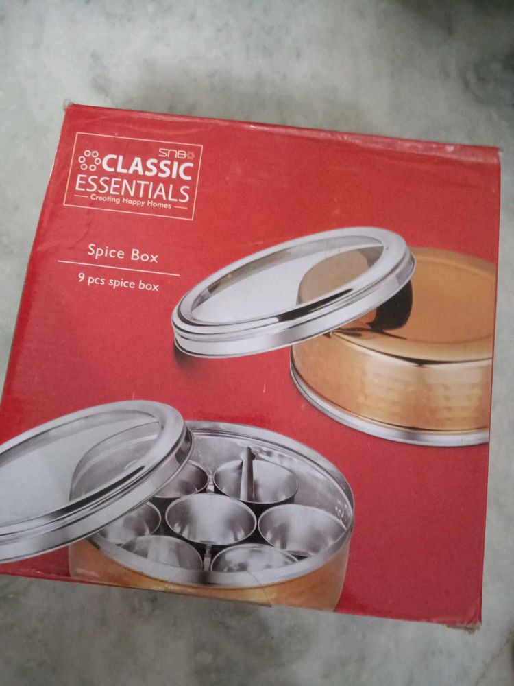 Classic Essentials Spice Box - 9 Piece Set