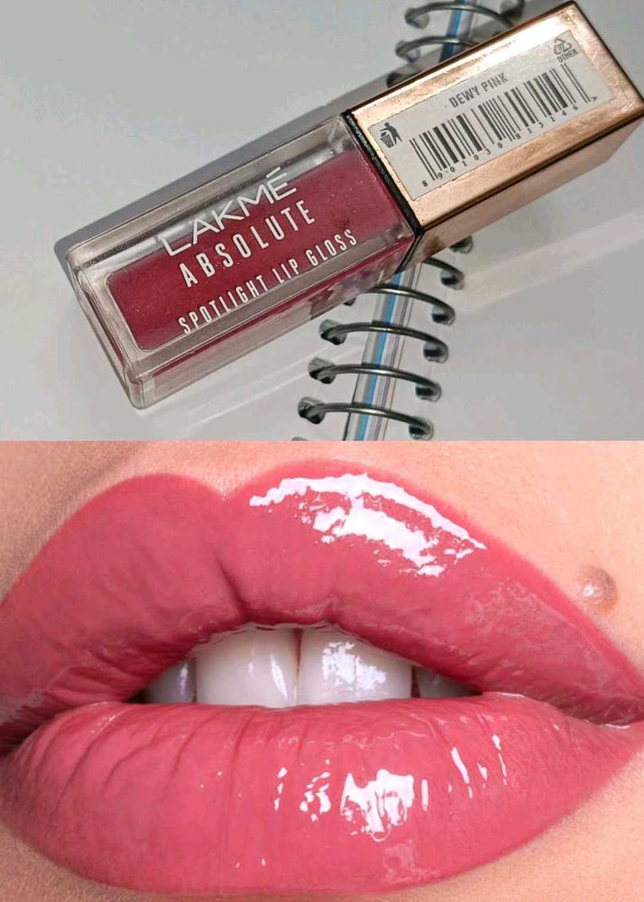 Lakme Absolute Dewy Pink Lip Gloss