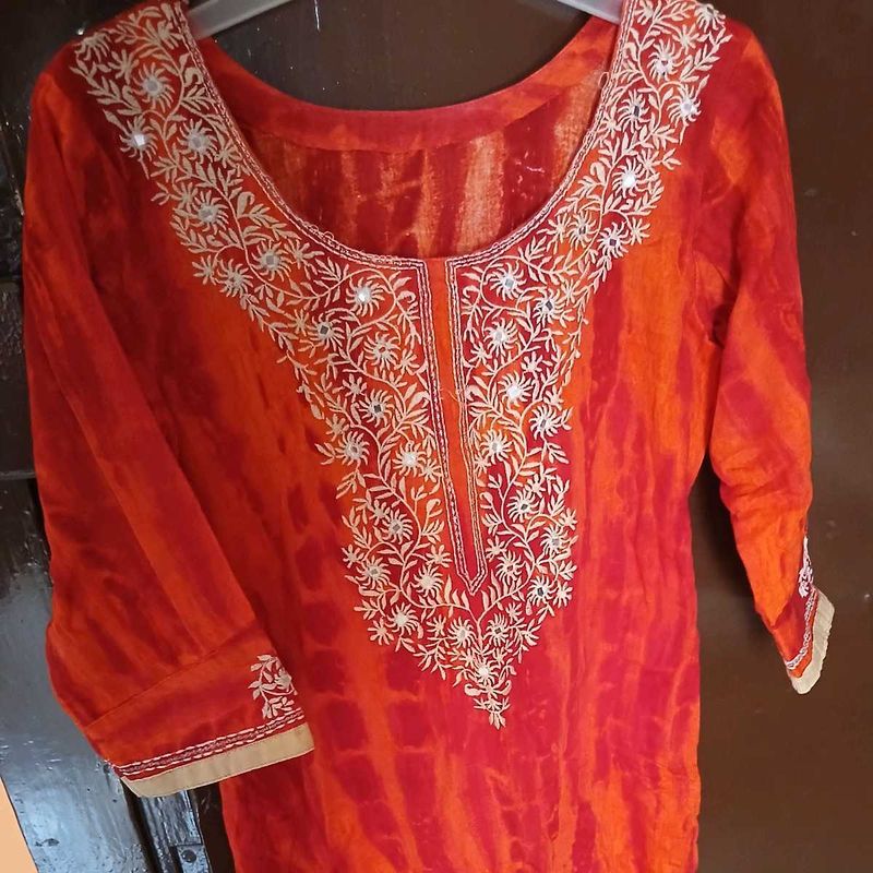 Ethnic Embroidered Kurta