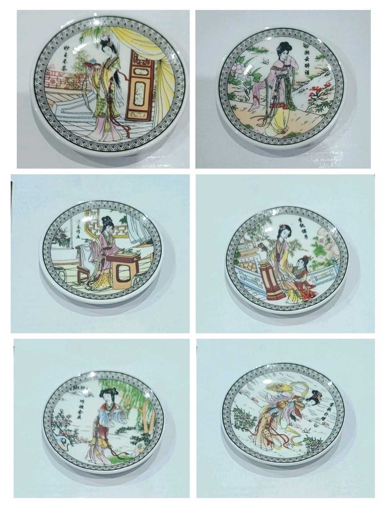 Fridge Magnets Plate 6 Pieces