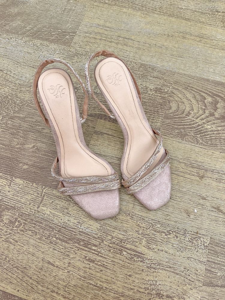 House Of Pataudi Sling back Heels