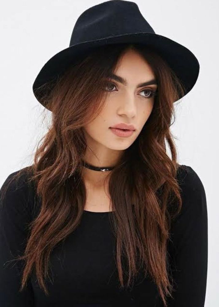 Black Fedora Hat