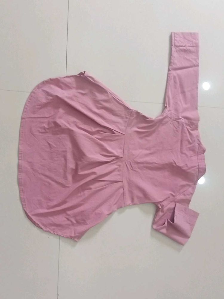 Kids Pinkish Strecheable Top