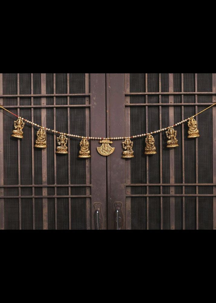 Brass Laxmiji &amp; Ganeshji Toran