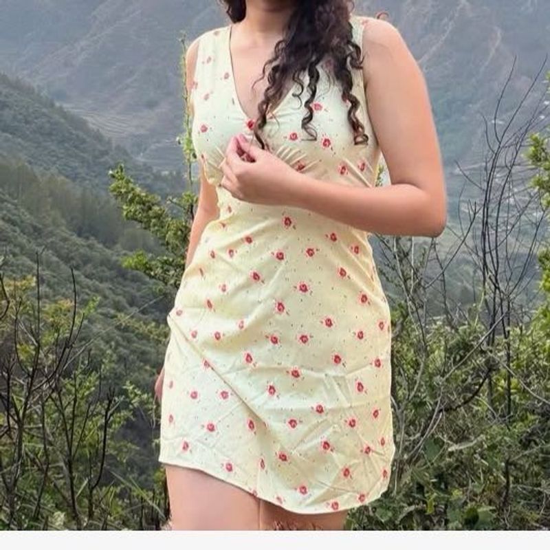 Floral Mini Dress