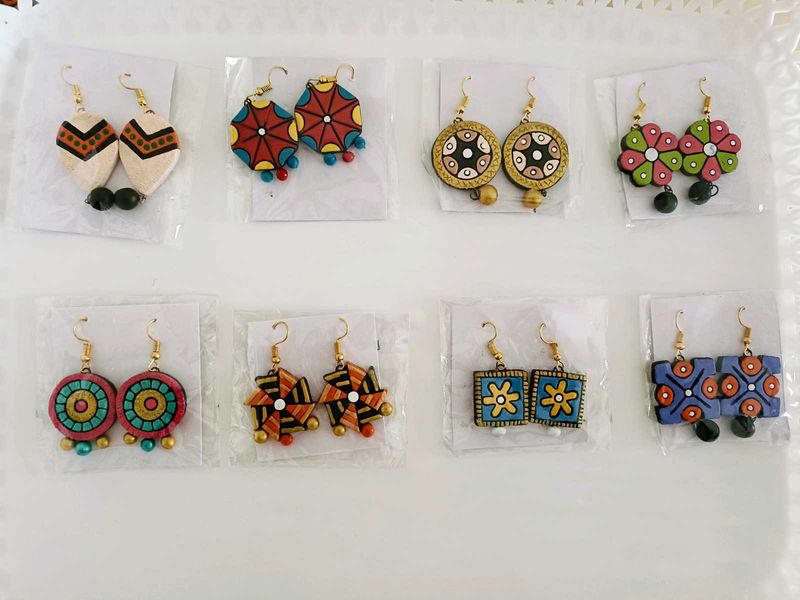 Terracotta Earrings Combo