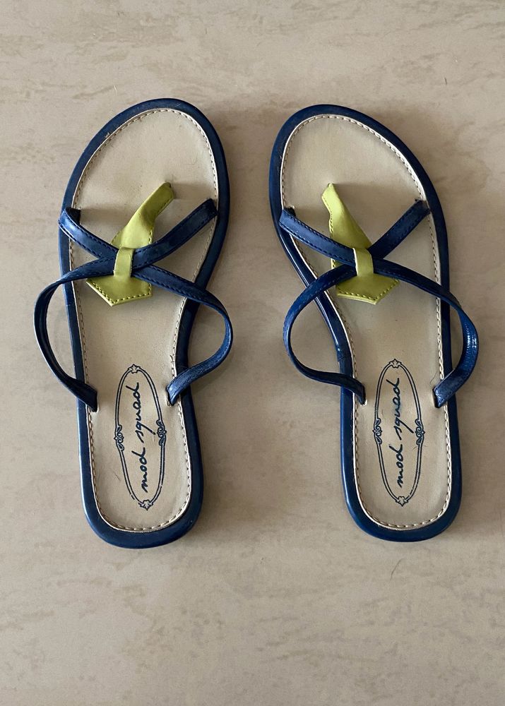 Blue &amp; Green Sandals