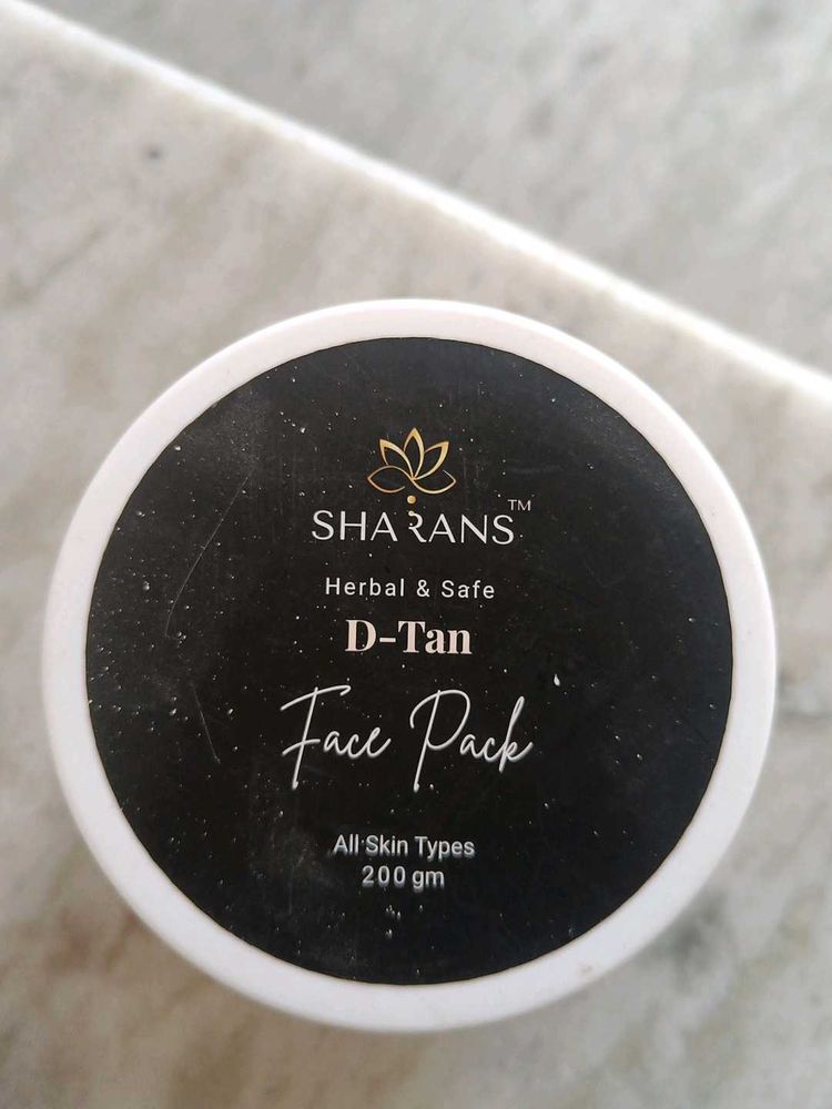 Sharans Dtan Facepack