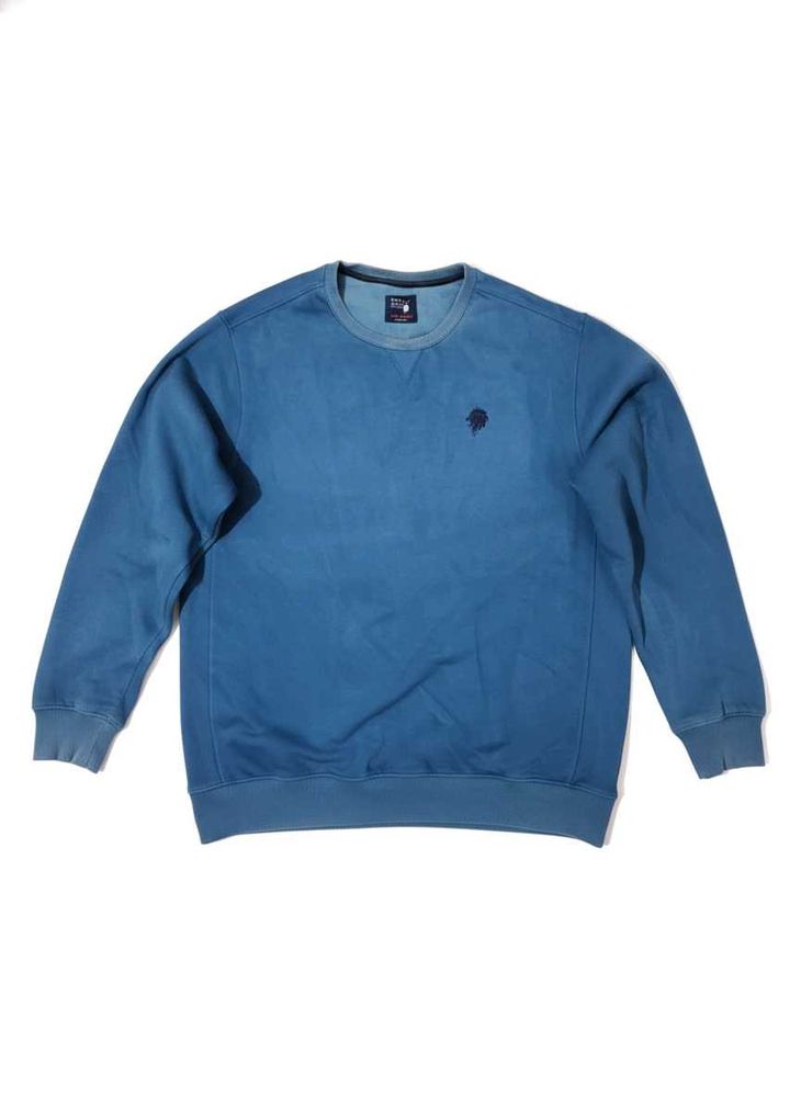 Blue Oversized Pullover