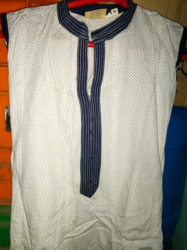 Polka Dots Anarkali Kurta