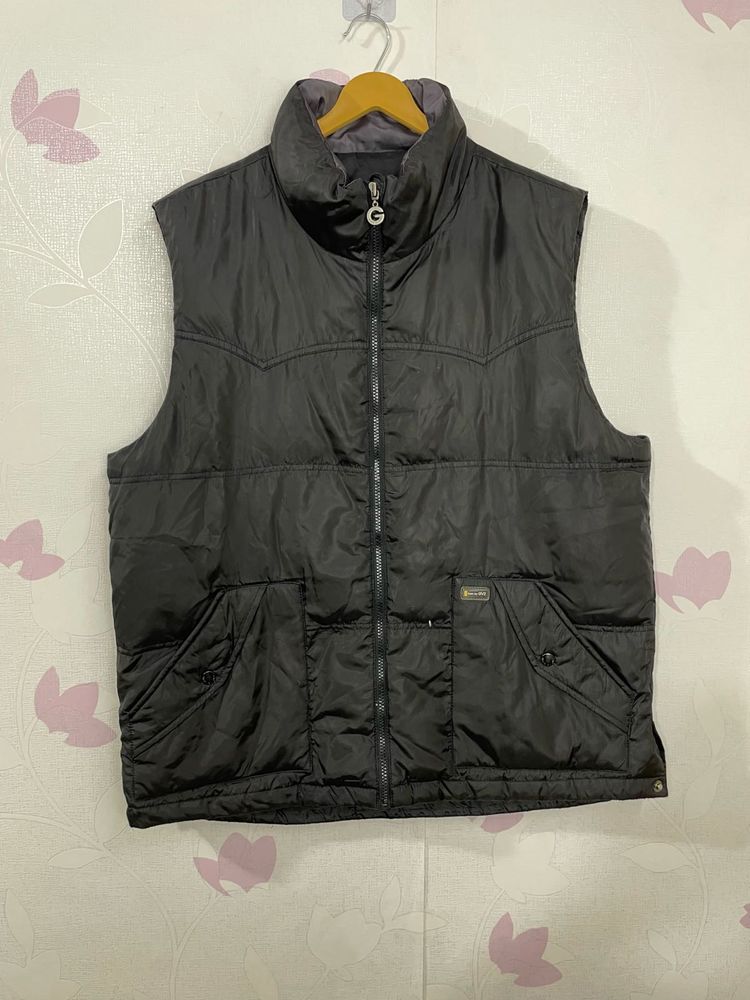 GV2 Black Men Puffer Jacket