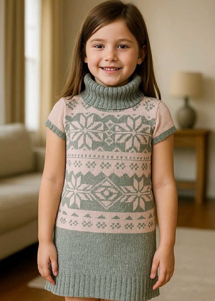 Piper Girls Winter Sweater Dress – Size 6/6X