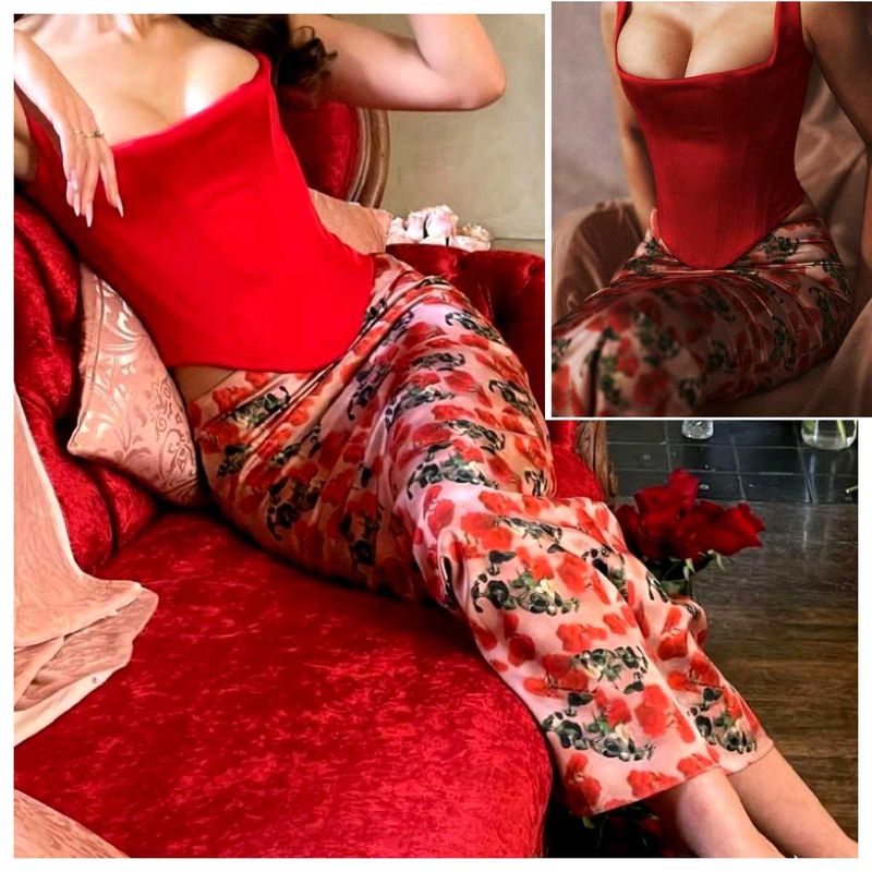 Longline Romantic Balconette Corset Top