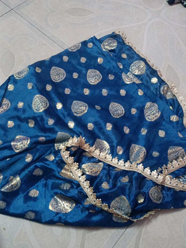 Elegant Blue Dupatta